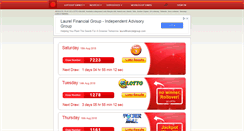 Desktop Screenshot of oz-lotto.com